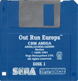 Out Run Europa - Disc Image