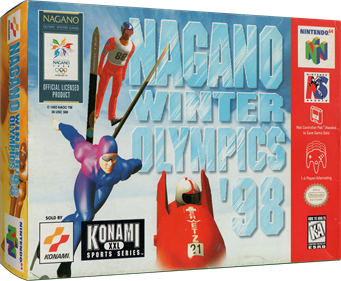 Nagano Winter Olympics '98 - Box - 3D Image