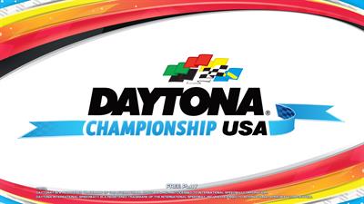 Daytona Championship USA - Screenshot - Game Title