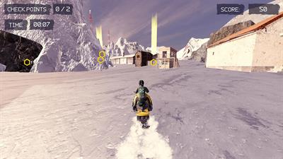 Snow Moto: Racing Adventure - Screenshot - Gameplay Image