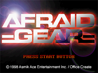 Afraid Gear - Screenshot - Game Title Image