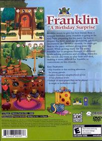 Franklin: A Birthday Surprise  - Box - Back Image