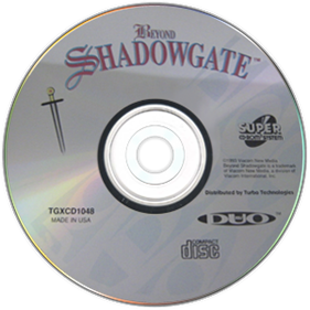 Beyond Shadowgate - Disc Image