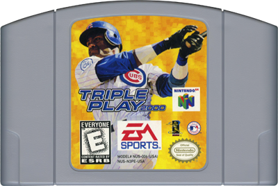 Triple Play 2000 - Cart - Front Image