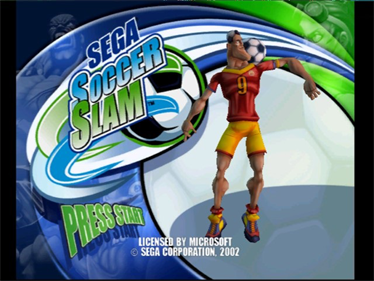 Sega Soccer Slam - Screenshot - Game Title Image