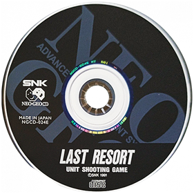 Last Resort - Disc Image