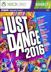 Just Dance 2016 - Box - Front Image