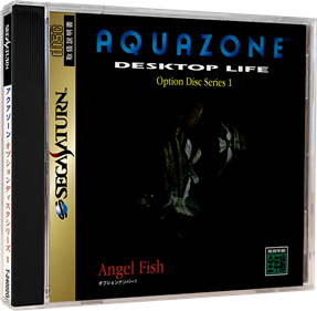 Aquazone: Desktop Life Option Disc Series 1: Angel Fish - Box - 3D Image