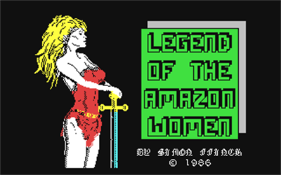 Legend of the Amazon Women - Screenshot - Game Title Image