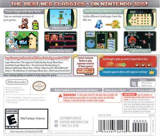 Ultimate NES Remix - Box - Back Image