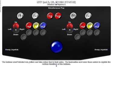 M.V.P. - Arcade - Controls Information Image