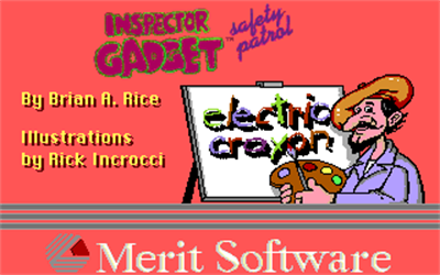 Electric Crayon 3.0: Inspector Gadget: Safety Patrol - Screenshot - Game Title Image