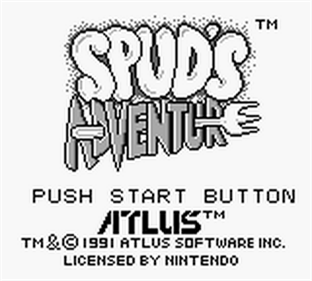 Spud's Adventure - Screenshot - Game Title Image