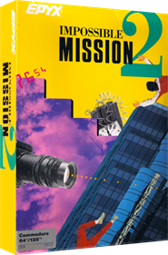 Impossible Mission-II - Box - 3D Image