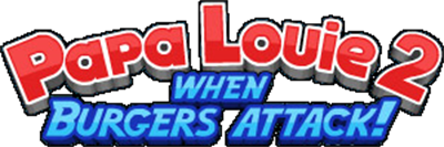Papa Louie 2: When Burgers Attack! - Clear Logo Image