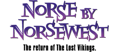 Norse by Norsewest: The Return of the Lost Vikings - Clear Logo Image