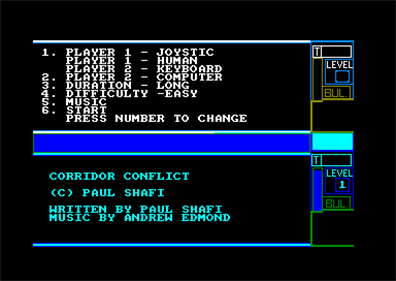 Corridor Conflict - Screenshot - Game Select Image