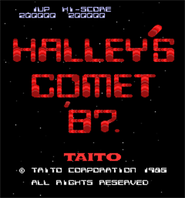 Halley's Comet - Screenshot - Game Title Image