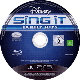 Disney Sing It: Family Hits - Disc Image