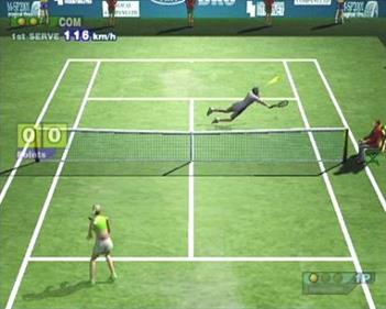 Hard Hitter Tennis - Screenshot - Gameplay Image