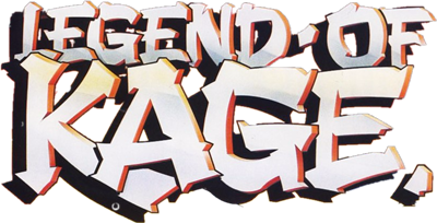 Legend of Kage - Clear Logo Image