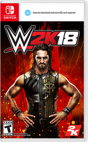 WWE 2K18 - Box - Front - Reconstructed Image