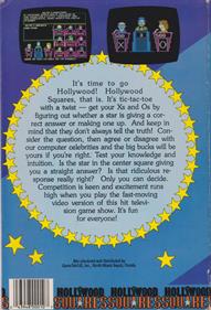 Hollywood Squares - Box - Back Image