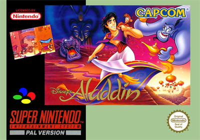 Disney's Aladdin - Box - Front Image