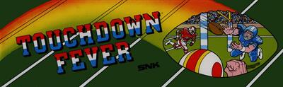 TouchDown Fever - Arcade - Marquee Image