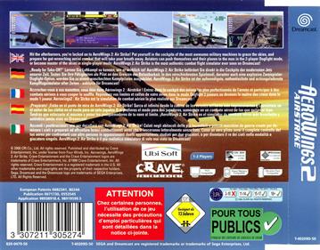 AeroWings 2: Airstrike - Box - Back Image
