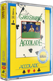 Card Sharks (Accolade) - Box - 3D