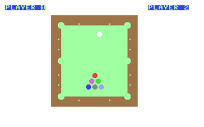 Pool (COMPUTE! Publications) - Screenshot - Gameplay Image