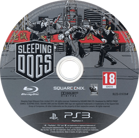 Sleeping Dogs - Disc Image