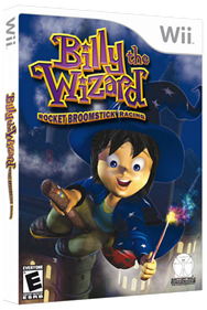 Billy the Wizard: Rocket Broomstick Racing - Box - 3D Image