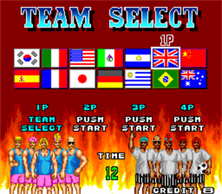 Back Street Soccer - Screenshot - Game Select Image