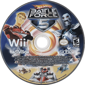 Hot Wheels: Battle Force 5 - Disc Image