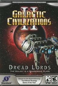 Galactic Civilizations II: Dread Lords - Box - Front Image