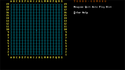 Turbo Gomoku - Screenshot - Game Title Image