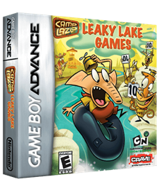 Camp Lazlo: Leaky Lake Games - Box - 3D Image