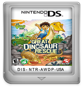 Go, Diego, Go! Great Dinosaur Rescue - Fanart - Cart - Front Image