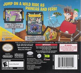 Phineas and Ferb - Box - Back Image