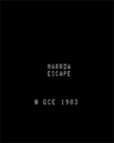 3D Narrow Escape - Screenshot - Game Title Image