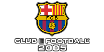 Club Football 2005: FC Barcelona - Clear Logo Image