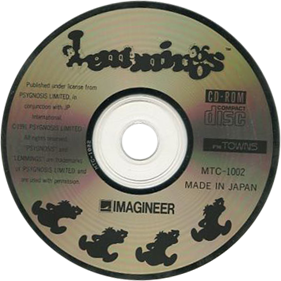 Lemmings - Disc Image