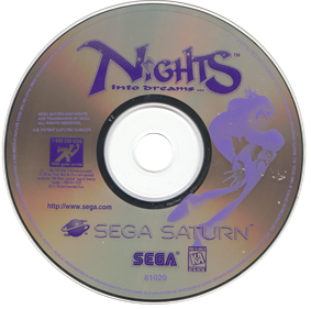 NiGHTS into Dreams... - Disc Image