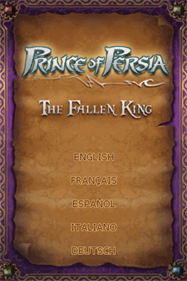 Prince of Persia: The Fallen King - Screenshot - Game Title Image