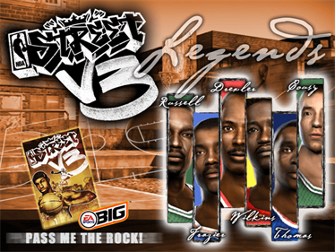 NBA Street V3 - Screenshot - Game Title Image