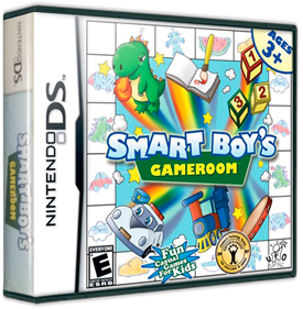Smart Boy's Gameroom - Box - 3D Image