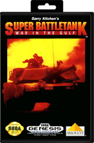Garry Kitchen's Super Battletank: War in the Gulf - Box - Front - Reconstructed Image