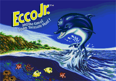Ecco Jr. and the Great Ocean Treasure Hunt! - Screenshot - Game Title Image